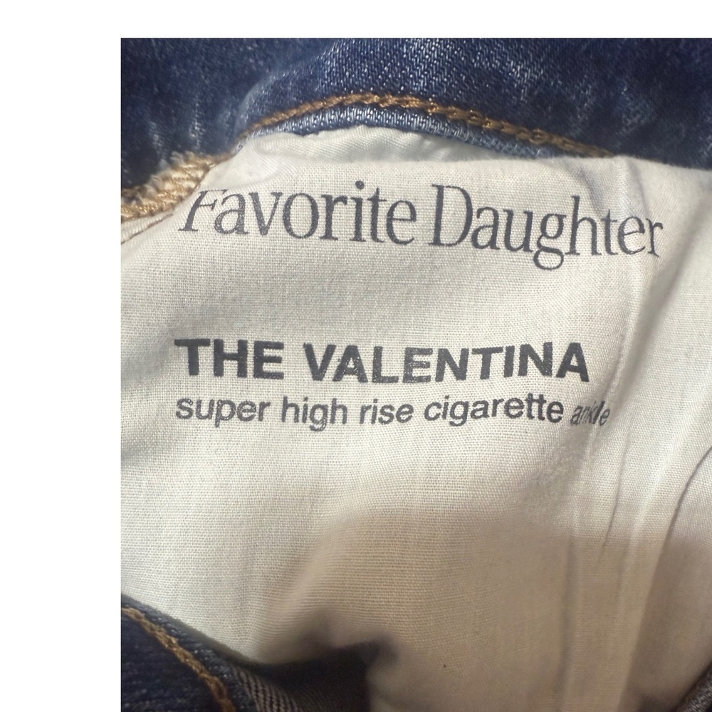 Favorite Daughter The‎ Valentina Super High Rise Cigarette Ankle Size 33 - Picture 5 of 9